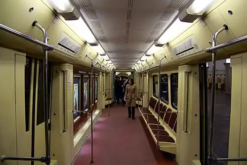 Интерьер 2 (красного) вагона