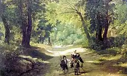 Аллея в Альбано