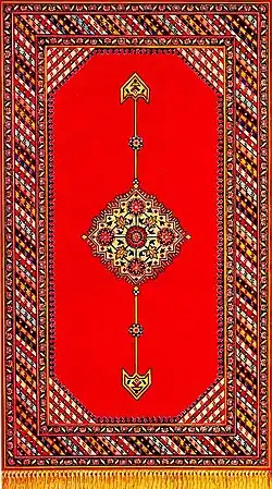 Ковёр «Бахшайыш» (XIX век). Музей азербайджанского ковра, Баку