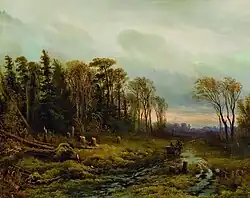 Пейзаж. Областной художественный музей имени И. Н. Крамского, Воронеж.