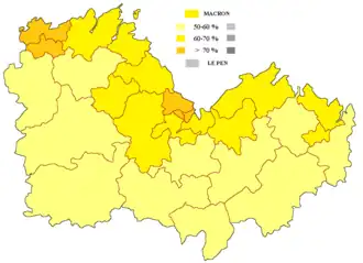 Президентские выборы 2022. Результаты 2 тура (по кантонам)