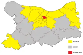 Президентские выборы 2022. Результаты 1 тура (по кантонам)