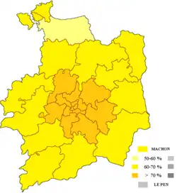 Президентские выборы 2022. Результаты 2 тура (по кантонам)