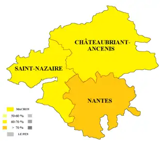 Президентские выборы 2022. Результаты 2 тура (по округам)