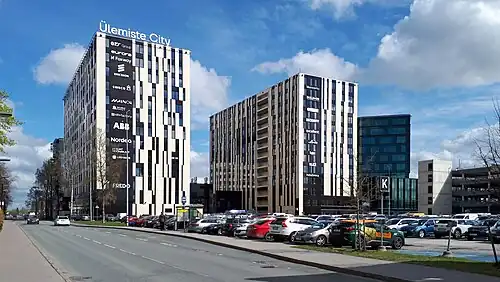 Здания бизнес-парка «Юлемисте Сити», улица Лыытса