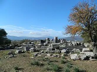 Развалины храма Зевса