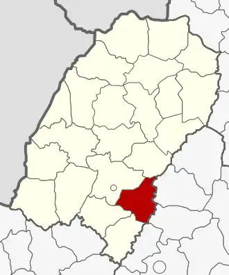 Ильянский район на карте