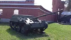 АСУ-57 в музее артиллерии г. Санкт-Петербург