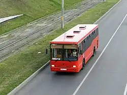 НЕФАЗ-5299 маршрута № 207А на проспекте Вахитова