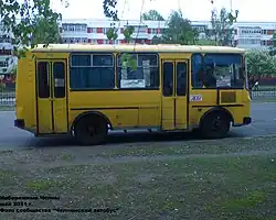 ПАЗ-3205 маршрута № 43А