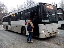 Междугородный автобус ГолАЗ-525110-11 «Вояж»  в Королёве, маршрут № 499