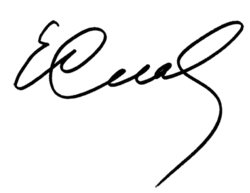 Изображение автографа