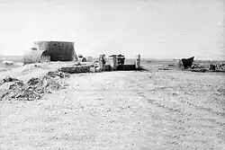 Автозаправочная станция колхоза имени Казбекова с. Адильотар, Хасавюртовского района ДАССР. 1970-е годы (2)