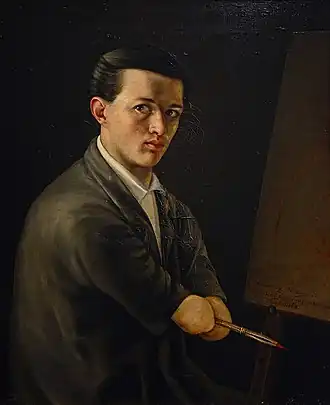 Автопортрет художника (не позднее 1859)