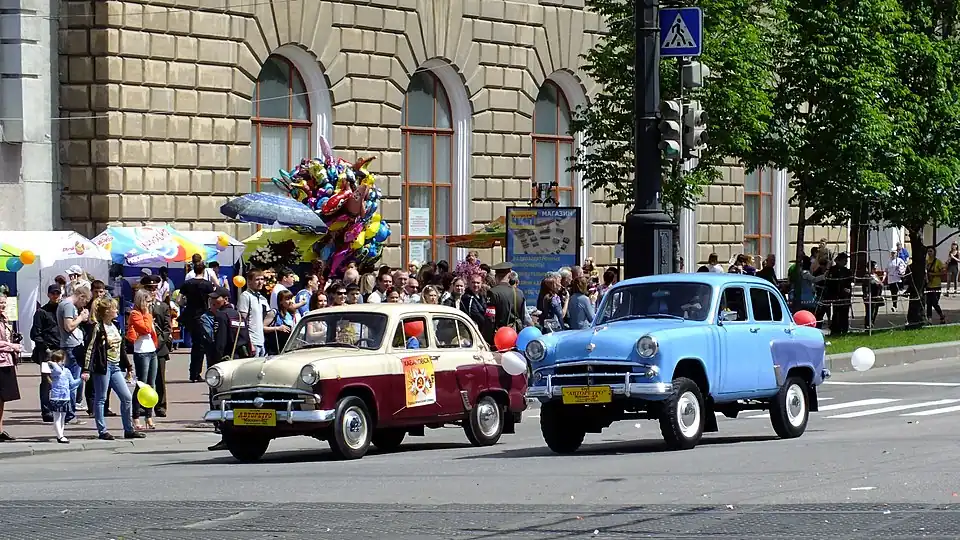 Москвич-402 и Москвич-410