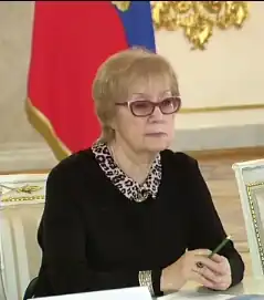 С. Г. Айвазова на заседании Совета при Президенте Российской Федерации по развитию гражданского общества и правам человека(11 декабря 2018 года)