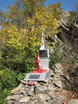 Памятник партизанам от учащихся школы №856, г.  Москва