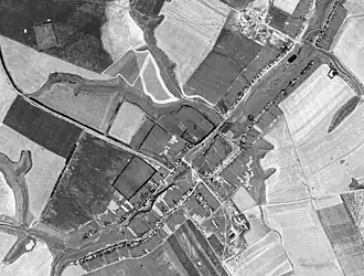 Спутниковая съёмка села Акимовка. 1972 год