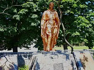 Памятник погибшим в ходе Великой Отечественной войны, 2020 год