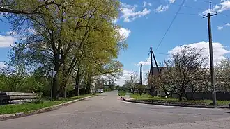 конец улицы