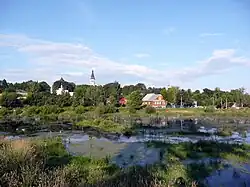 Плотина на реке Серой