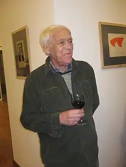 А. В. Каменский на одной из своих выставок