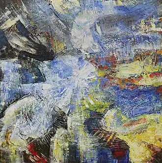 «Зимний день», 2014 год. Холст / масло, 120 х 130 см.