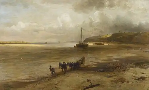 Саврасов А. К. Волга под Юрьевцем. 1871