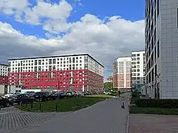 Вид от Измайловского бульвара