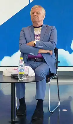 Анатолий Наумов в Ельцин-центре в 2021 году