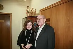 Sobolev Anatoliy, composer, conductor, Viktoria Gaman  musician