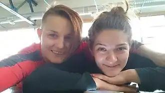 Анна Харитонова (слева) и Анастасия Валова