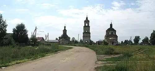 Ансамбль церквей в Заречном, Арзамасский район