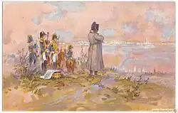 «Наполеон на Поклонной горе ожидает депутацию „бояр“»