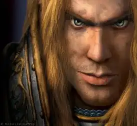 Артас-паладин  Заставка из игры Warcraft III: Reign of Chaos.