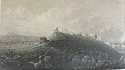 Артиллерийский пикет под крепость Герзель-Аул.