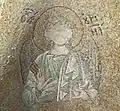 Архангел Уриил, фрагмент мозаики, 14-го века