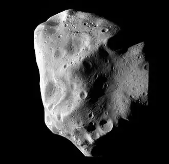 Снимок Лютеции с близкого расстояния