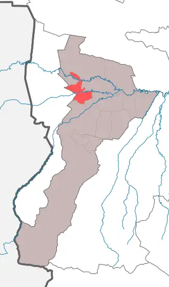 Ново-Шаройское сельское поселение на карте