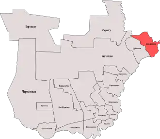 Бороздиновское сельское поселение на карте