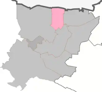 Бакинский сельский округ на карте