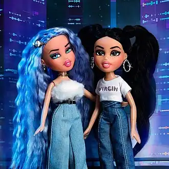 Обложка сингла Доры и Мэйби Бэйби «Барбисайз» ()