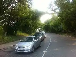 Батайская улица (вид от Курской улицы на юг)