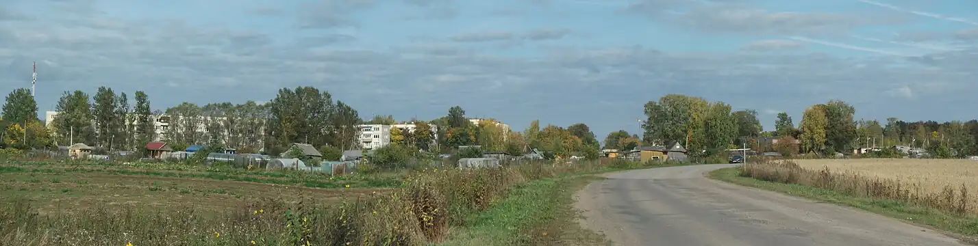 Панорама деревни Батово