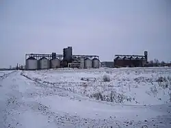 Безымянский элеватор, металлические ёмкости  (проект №8689/1451)