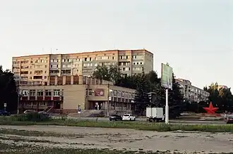 Главная аллея и администрация