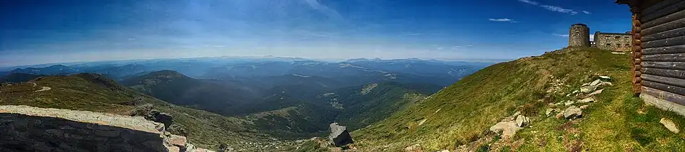 Панорамный вид возле обсерватории