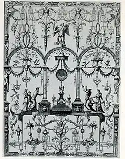 Жан Берен. «Орнамент для панно»