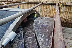 Передвижение опалубочного агрегата на следующую захватку