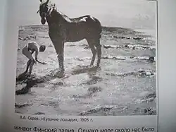 Картина В. А. Серова, соседа Бехтерева